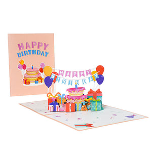 3D Three-dimensional Travel Card Handmade Card Paper Carving