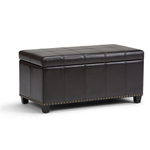Amelia - Transitional Storage Ottoman Bench by Couch.com