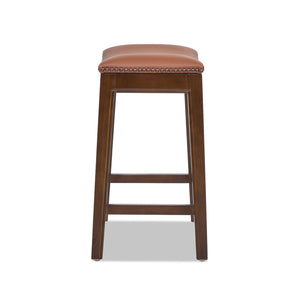 Barlow - Backless Saddle Counter Stool - Brown by Couch.com