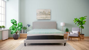 3" Gel Plush Memory Foam Cooling Mattress Topper by Couch.com