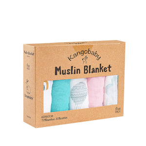 Gauze saliva towel baby bib