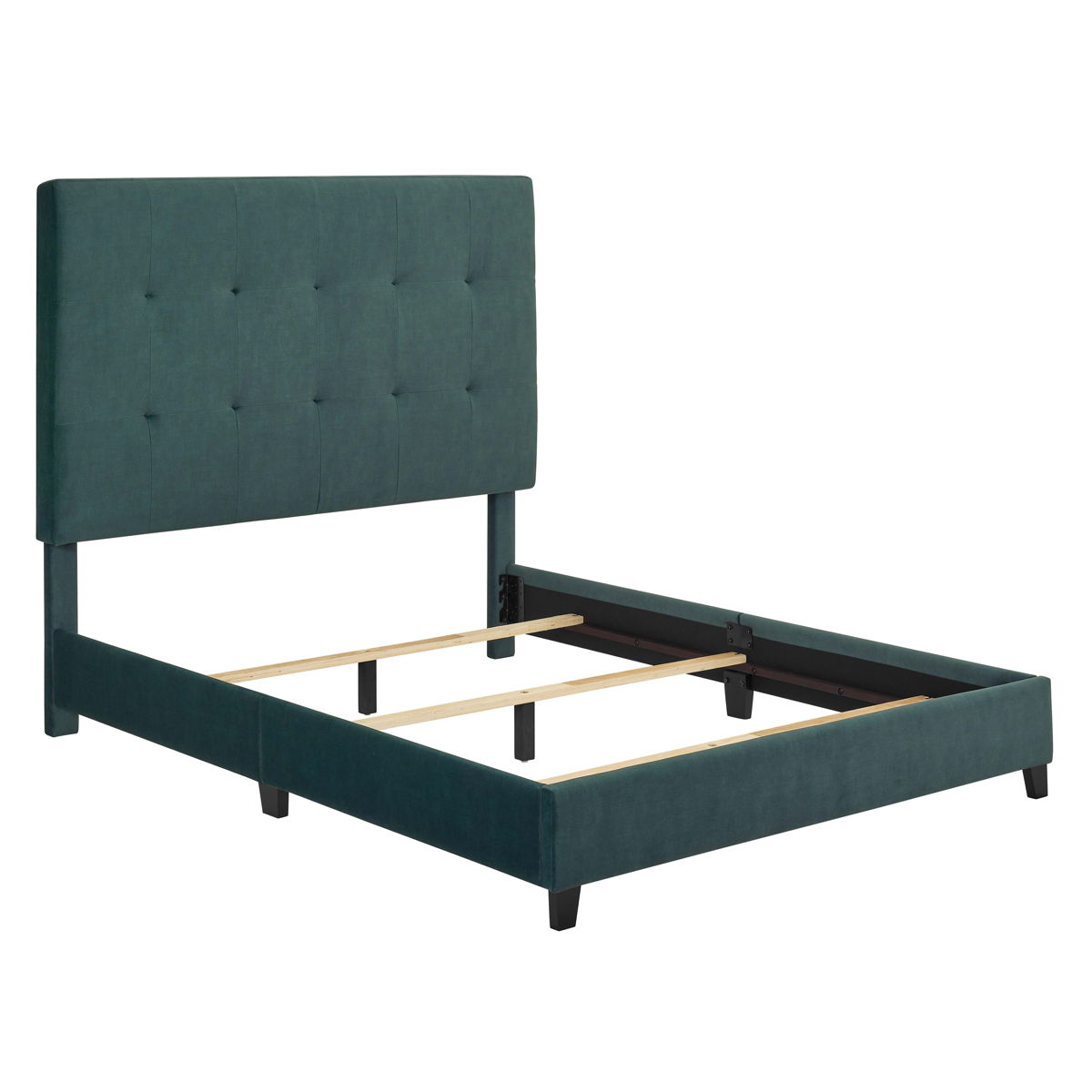 Tufted Upholstered Platform Bed by Couch.com