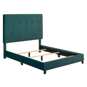 Tufted Upholstered Platform Bed by Couch.com