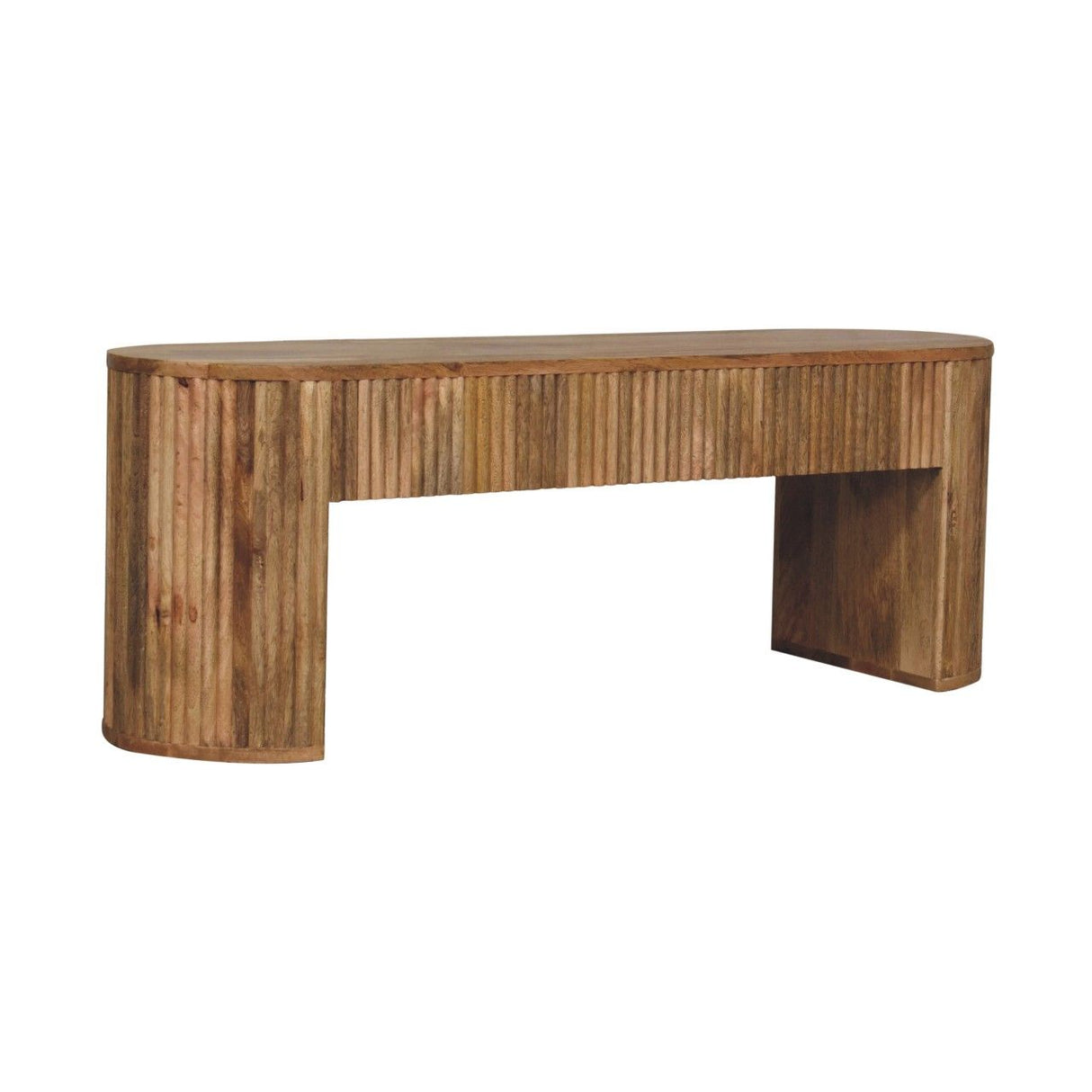 Soba - Straight Media Unit - Oak by Couch.com