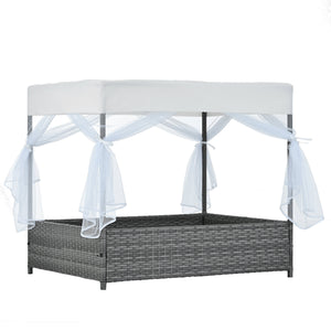 Dog Bed With Curtain