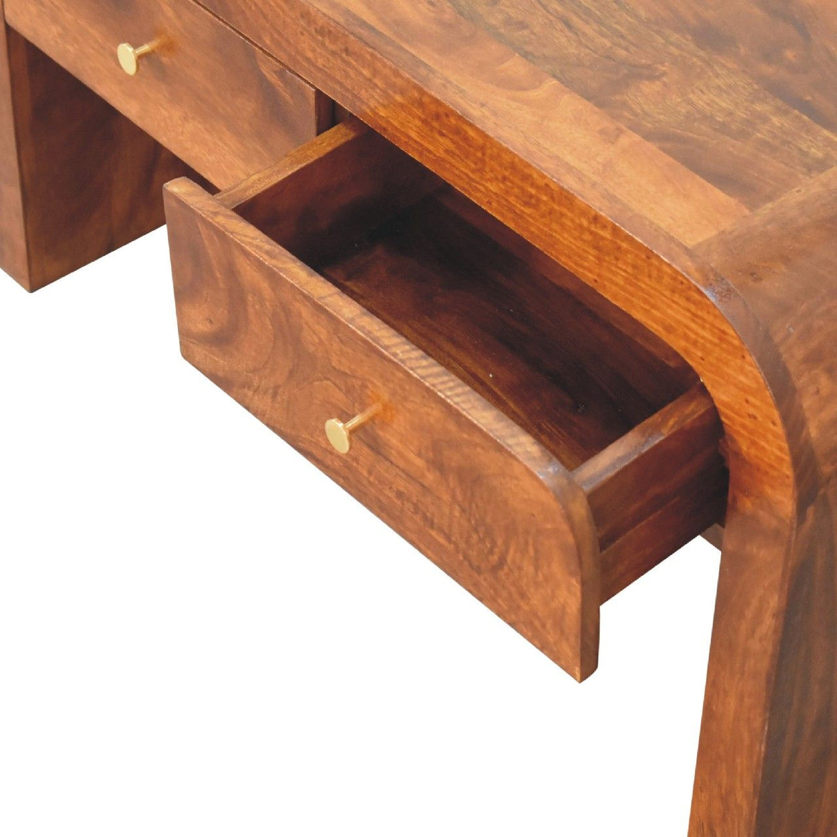 Darcy - Coffee Table, 2 Drawer - Chestnut by Couch.com