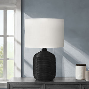Lighting, Table Lamp, Rattan, Modern