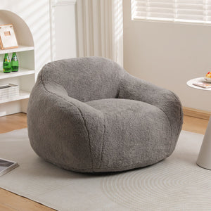 Giant Bean Bag Chair, Spacious Memory Foam With Armrests by Couch.com