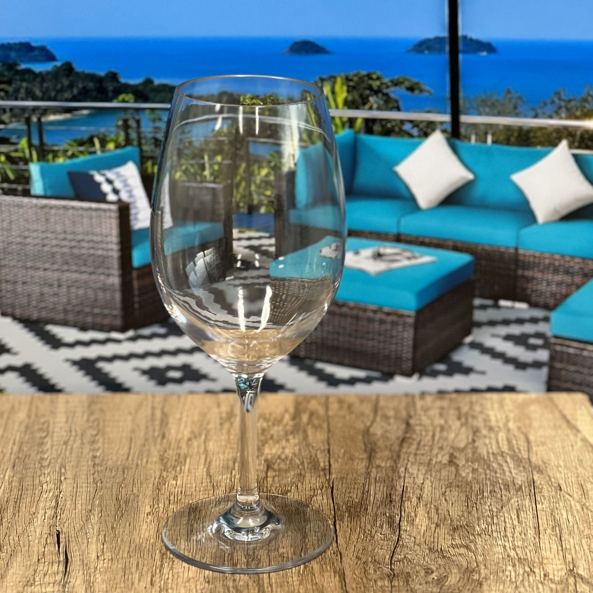 Leadingware Unbreakable Tritan Wine Glass (Set of 4), 20Oz, Bpa Free - Clear by Couch.com