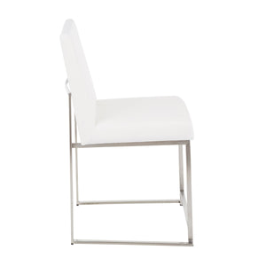 Fuji - Contemporary Modern Elegance High Back Dining Chair (Set of 2) by Couch.com