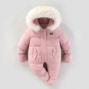 Jumpsuit Fleece-lined Quilted Cotton-padded Clothes
