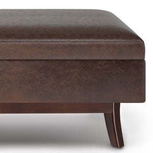 Owen - Upholstered Rectangular Storage Ottoman by Couch.com