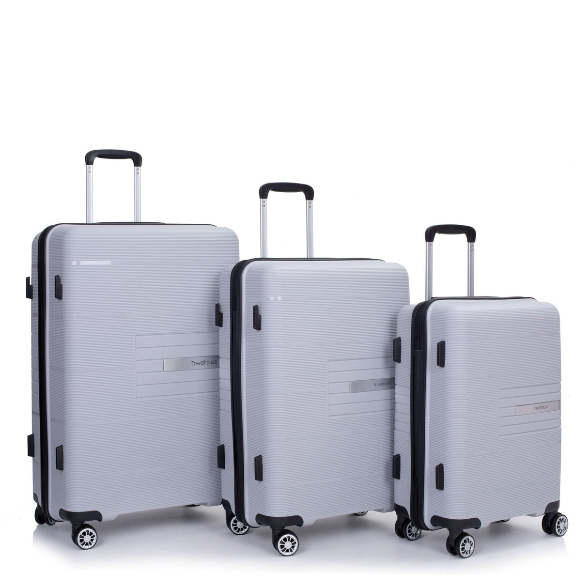 Hardshell Suitcase Double Spinner Wheels Luggage Sets, Lightweight With Tsa Lock, 3 Piece Set by Couch.com