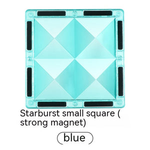 Color Window Asterism Magnetic Building Blocks Assembly