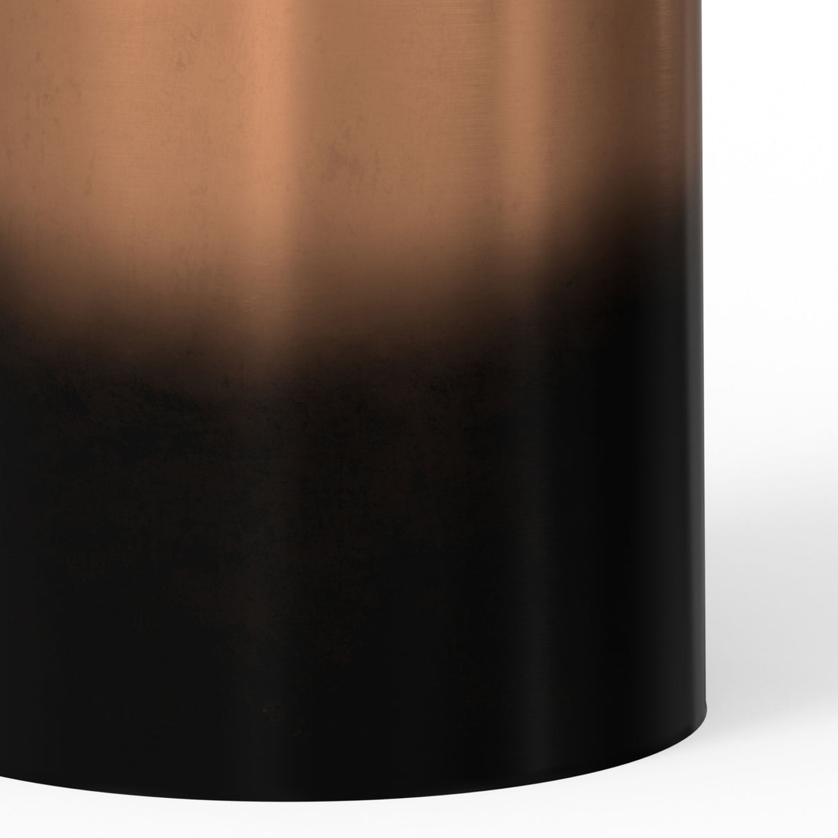 Curtis - Ombre Metal Cylinder Accent Table by Couch.com