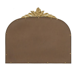 Arched Wall Mirror with Metal Frame