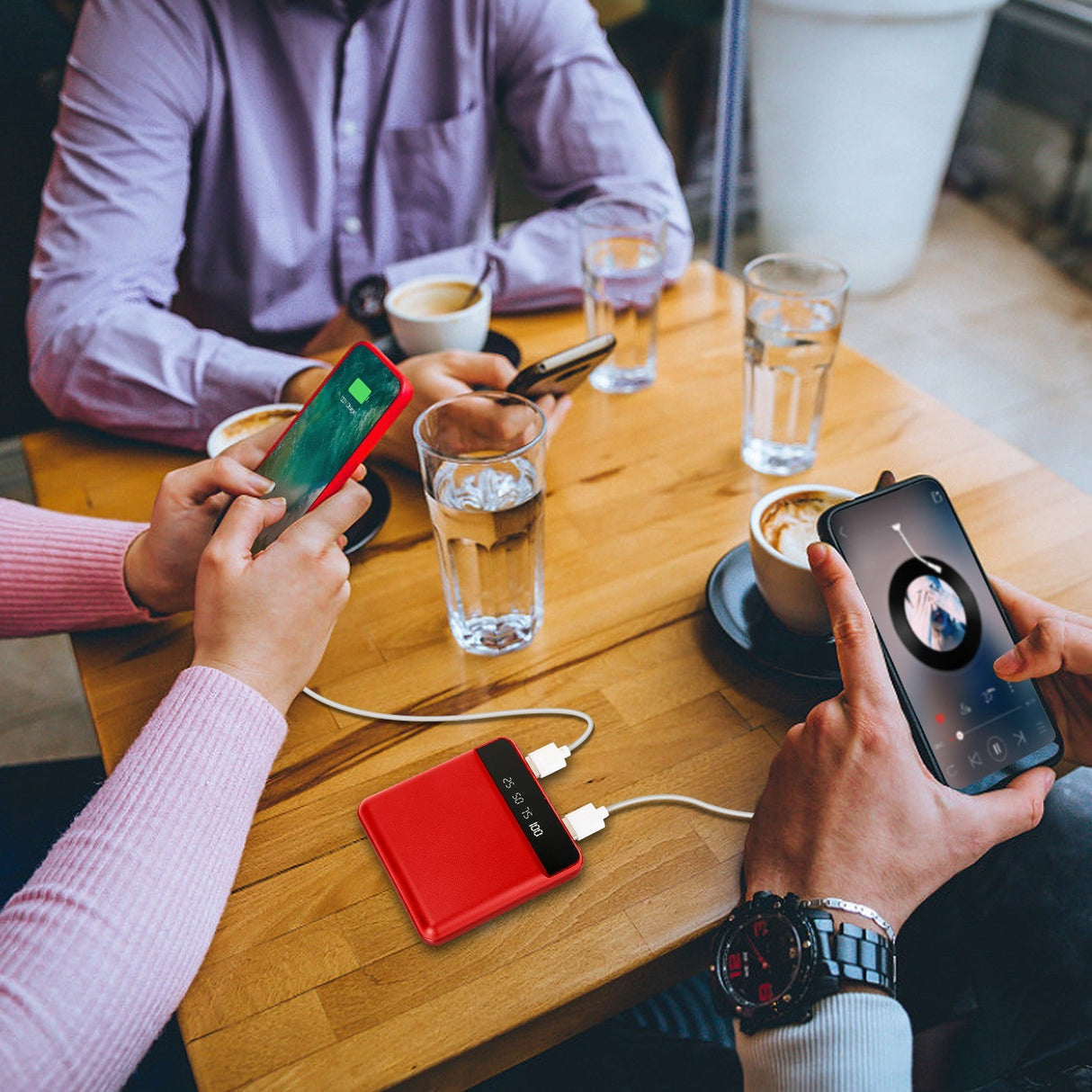 10000mAh Portable Power Bank Mini External Battery Pack by DirectDeals