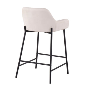 Daniella - Industrial Fixed Height Counter Stool (Set of 2) by Couch.com