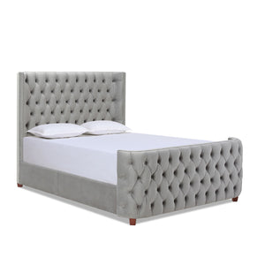 Brooklyn - Tufted Panel Bed Headboard And Footboard Set by Couch.com
