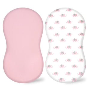 Baby Cradle Fitted Sheet Elastic Printing Baby Caring Table Changing Cover
