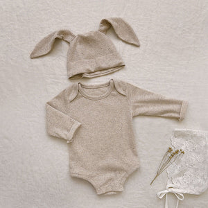 Rib Pit Stripe Autumn One-piece