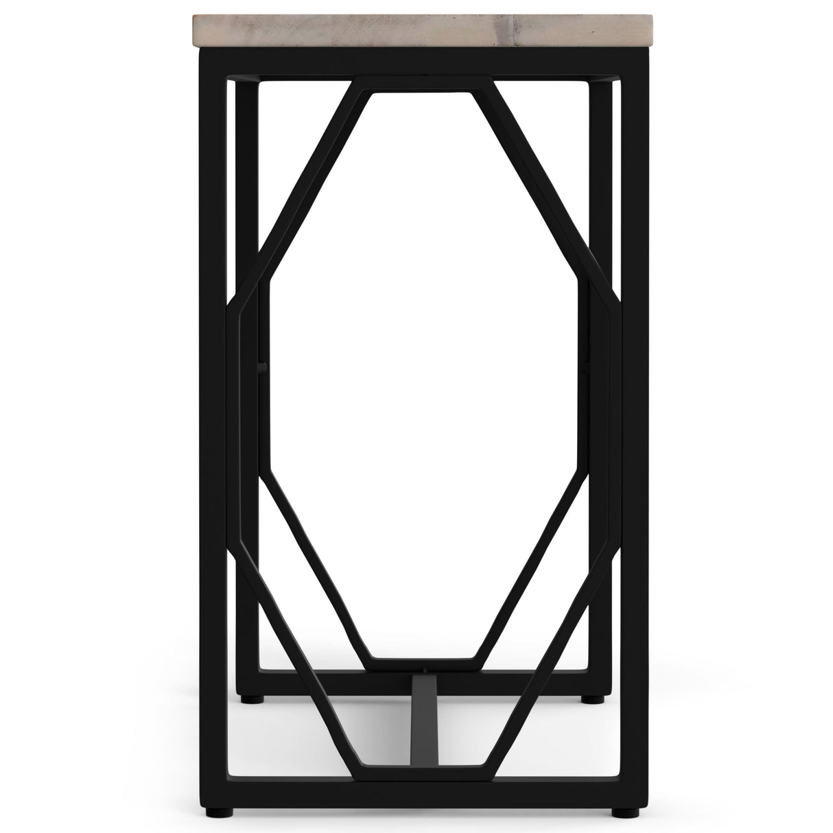 Selma - Handcrafted Metal And Wood Accent Table by Couch.com