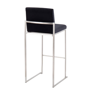 Fuji - Contemporary And Modern Elegance High Back Barstool by Couch.com