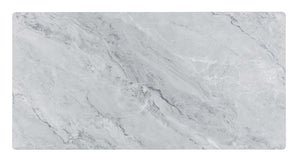 Landon - Coffee Table With Glass Marble Texture Top And Bent Wood Design by Couch.com