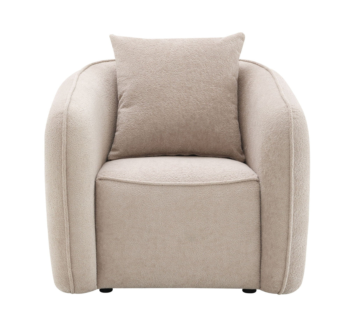 Keith - Chair With 1 Matching Color Toss Pillows