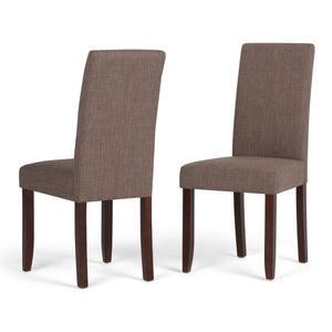 Acadian - Upholstered Parson Dining Chair (Set of 2) by Couch.com