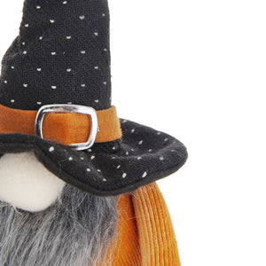 Standing Gnome With Gnome & Holding Banner, For Halloween Decor by Couch.com