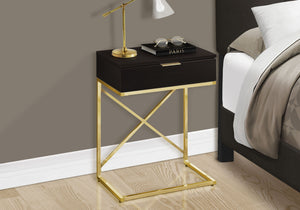 Accent Side Table, Storage Drawer, Spacious Tabletop, Contemporary & Modern by Couch.com