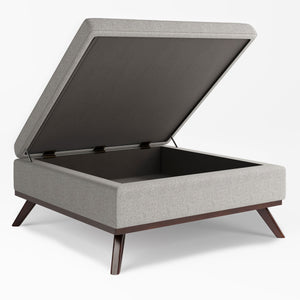 Owen - Multifunctional Square Coffee Table Storage Ottoman by Couch.com