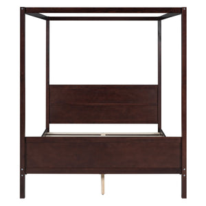 Canopy Platform Bed With Headboard And Footboard, Slat Support Leg by Couch.com