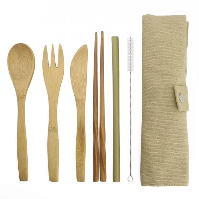 Luxury Wooden Cutlery Set
