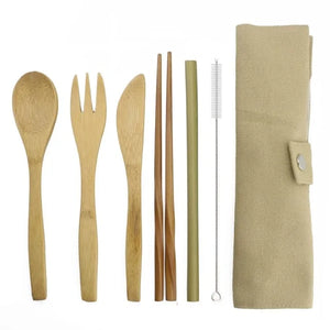 Luxury Wooden Cutlery Set