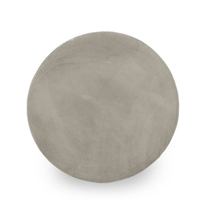 Outdoor Round Side Table - Gray by Couch.com