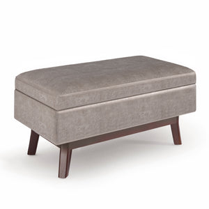 Owen - Upholstered Rectangular Storage Ottoman by Couch.com