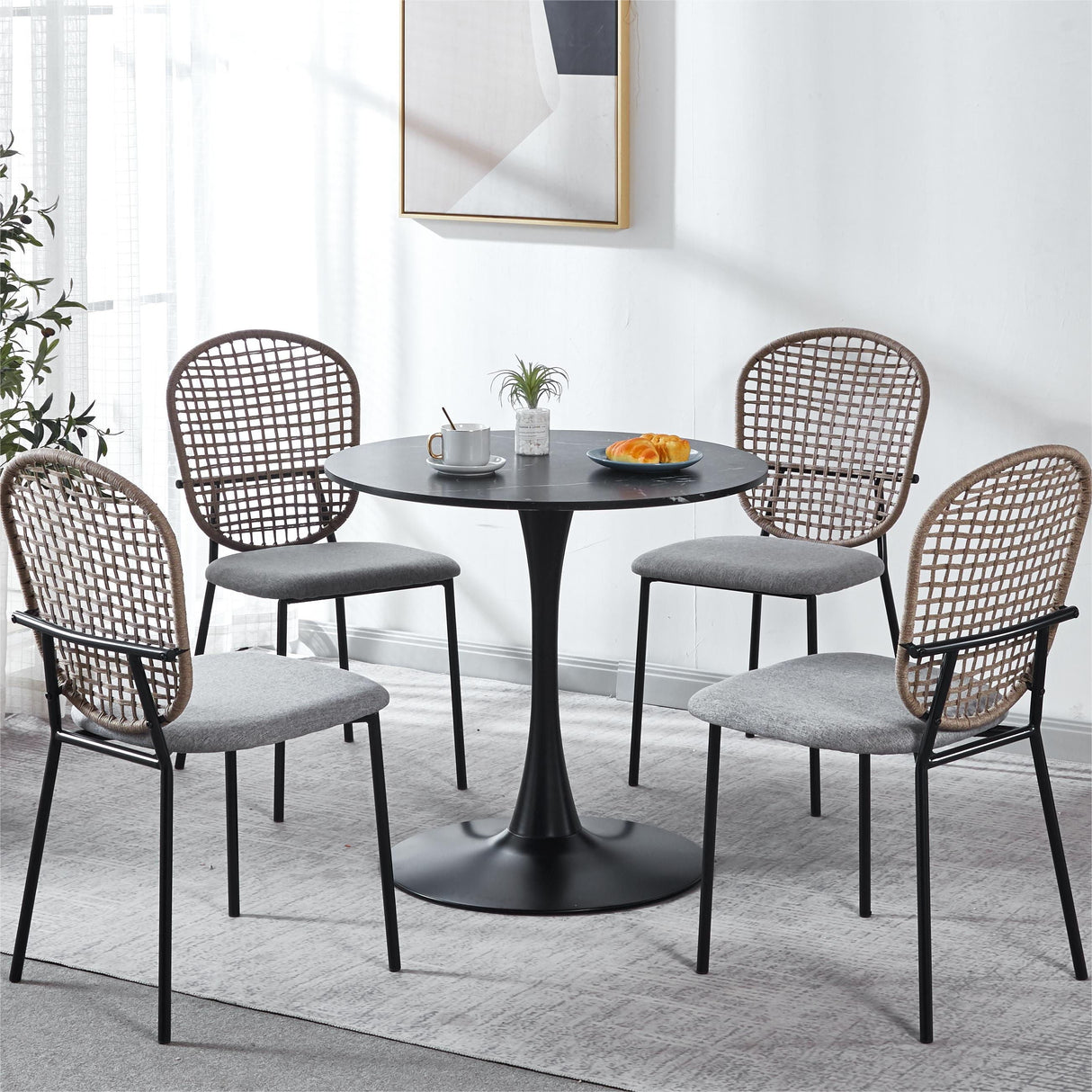 Tulip Special Dining Table, MDF Dining Table by Couch.com