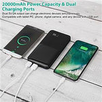 20000mAh Portable Charger Power Bank With External Battery Pack by DirectDeals