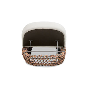 Willow - Sunbrella Upholstered Patio Lounger by Couch.com