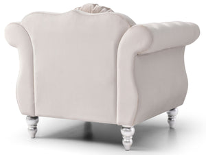 Chic Transitional Flared Arm Chair by Couch.com