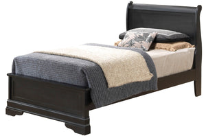Sleigh Bed With Low Footboard by Couch.com