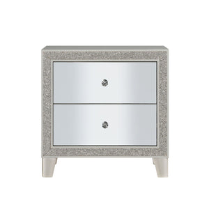 Sliverfluff - Mirrored Nightstand - Champagne by Couch.com
