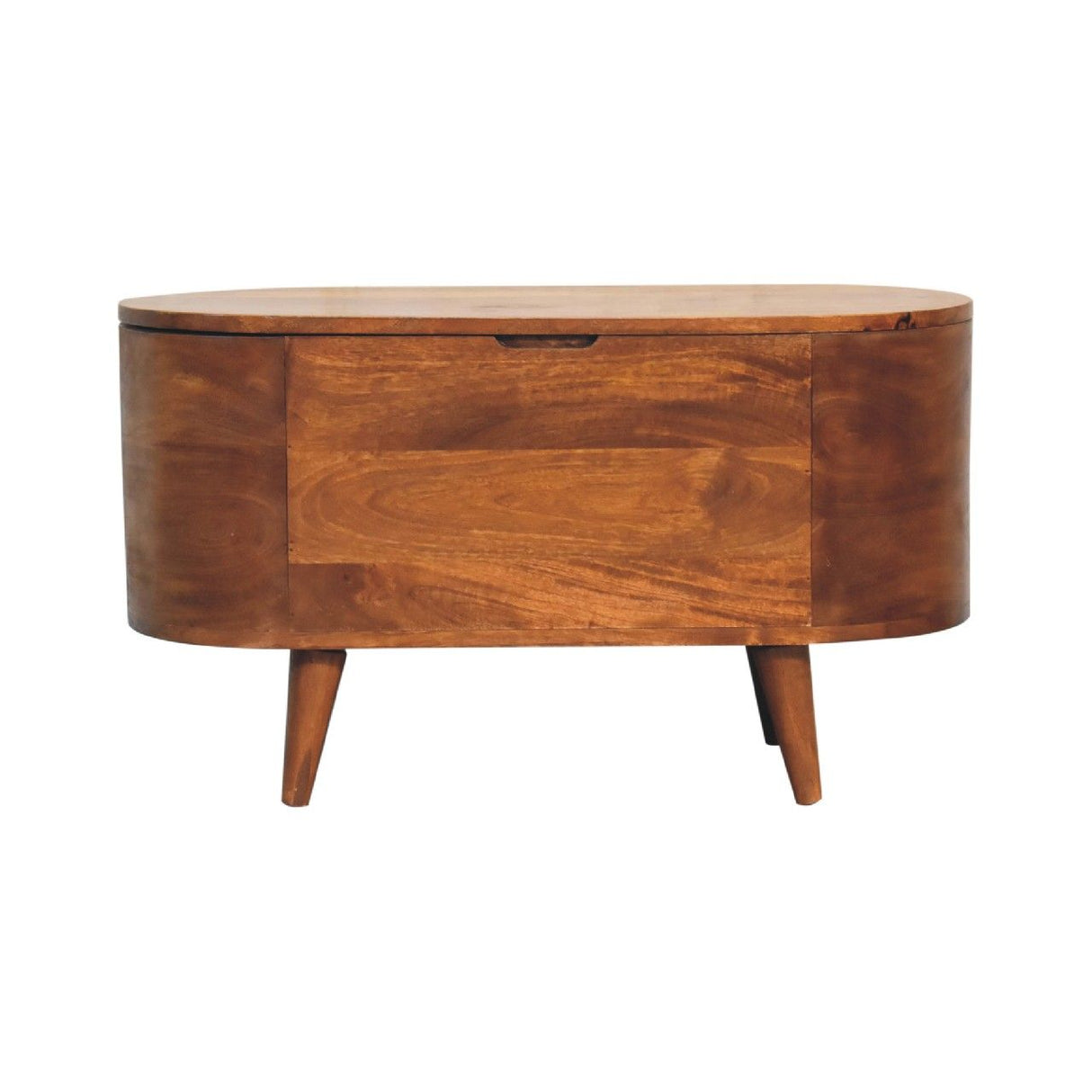 Rounded Lid Up Blanket Box by Couch.com