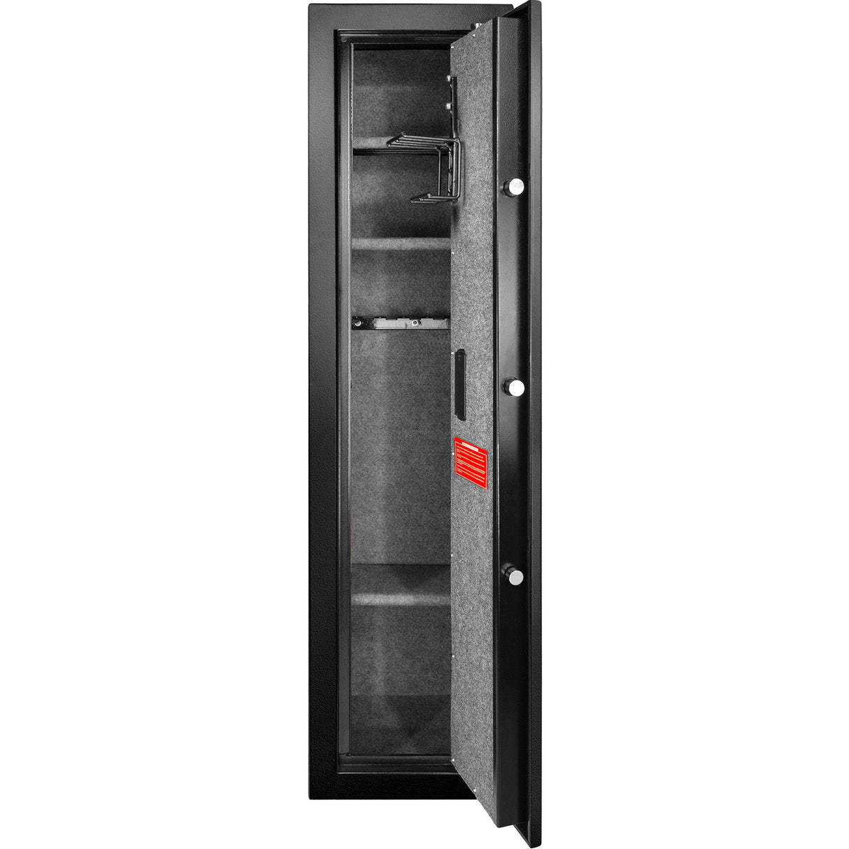 5.51 Cubic Ft Tall Biometric Rifle Safe - Black by Couch.com