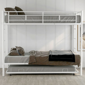 Twin Over Twin Bunk Bed With Trundle by Couch.com