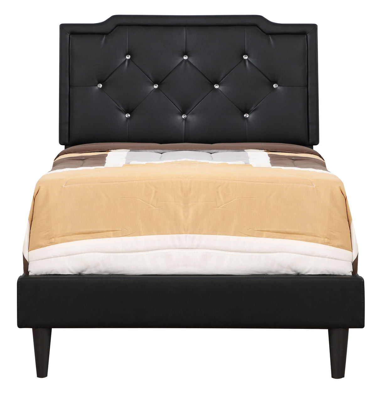 Button Tufted Bed Charming For Cozy Spaces by Couch.com