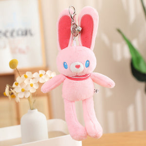 Dopamine-themed Bunny Toy For Your Backpack