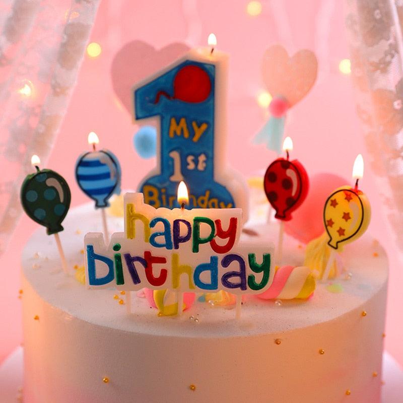 Cake Topper Baby Bathing Oversized Number 1 Year Old Baby Birthday Candle Birthday Candle Cute Cake Candle Decoration Number Children Happy Birthday Candle Insert Creative Party Dessert Table Candle